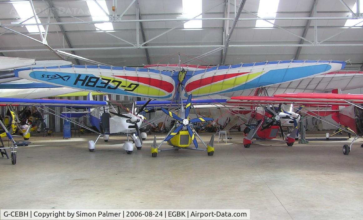G-CEBH, 2006 Air Creation Tanarg 912S(1) / iXess 15 C/N BMAA/HB/481, Tanarg Ixess 15 in the hangar at Sywell