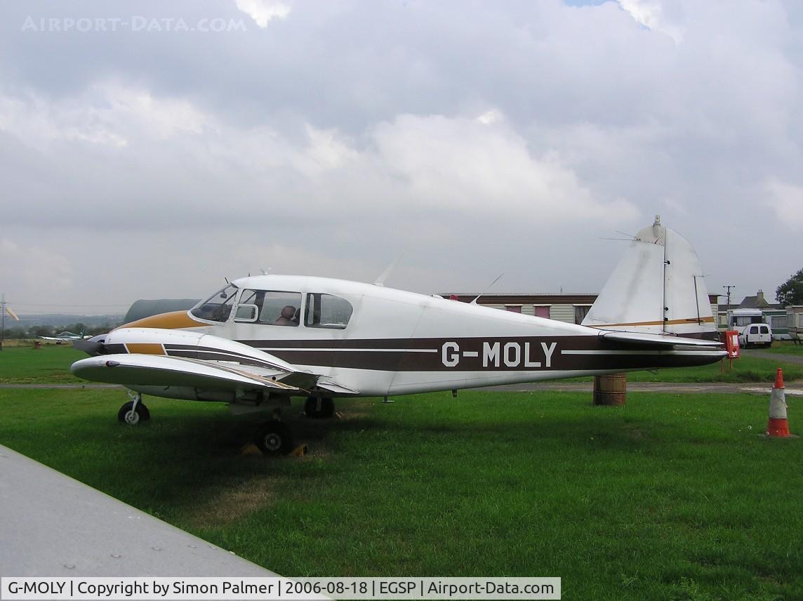 G-MOLY, 1959 Piper PA-23-160 Apache C/N 23-1686, PA23-160 Apache at Peterborough Sport airfield