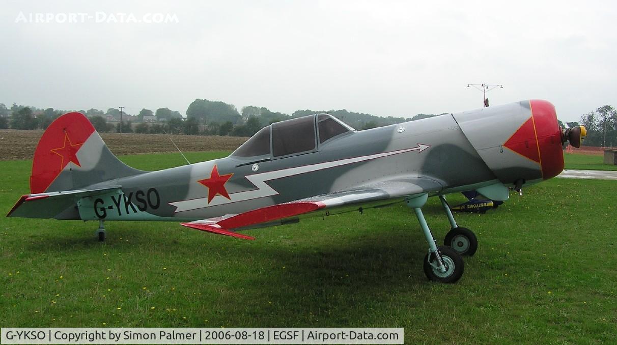 G-YKSO, 1979 Yakovlev Yak-50 C/N 791506, Yakovlev Yak-50 at Conington airport