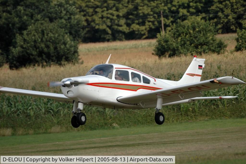 D-ELOU, Beech A23 Musketeer III C/N M-937, Beechcraft Model A23