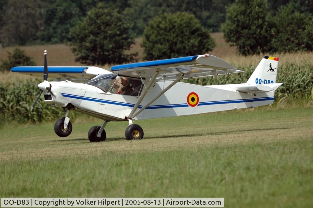 OO-D83, 2002 Aeros (Best Off) Skyranger C/N 0112153, Zenair CH701