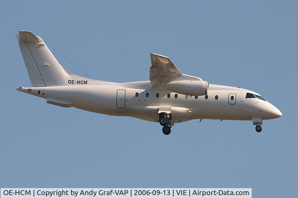 OE-HCM, 2002 Fairchild Dornier 328-300 328JET C/N 3199, On final RWY11.