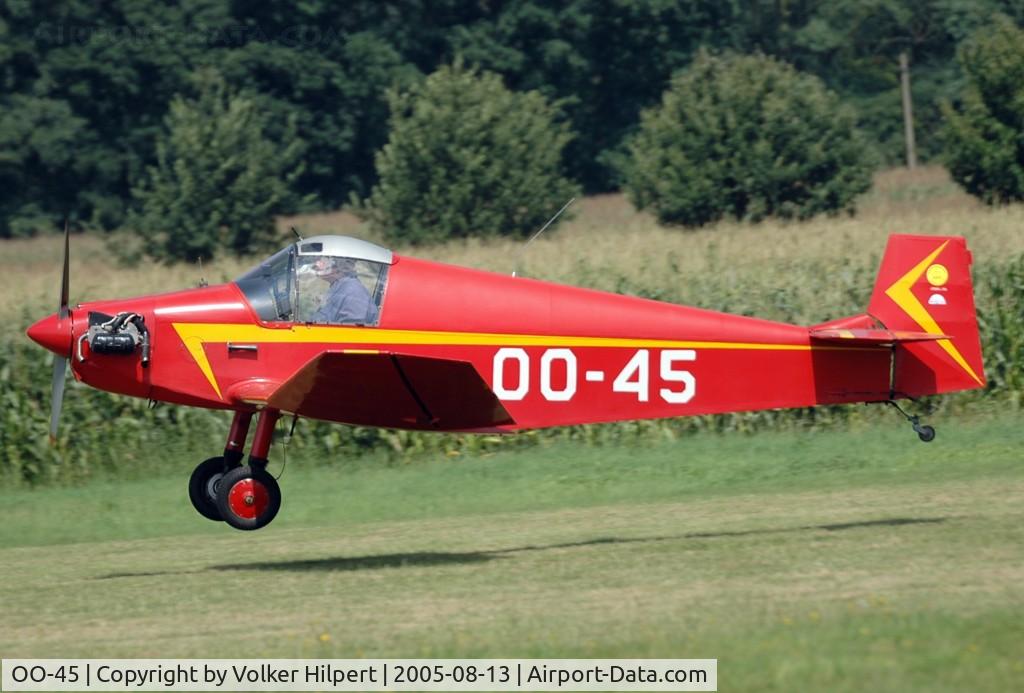 OO-45, 1966 Jodel D-9 Bebe C/N 629, Jodel D9 Bébé