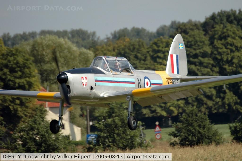 D-ERTY, 1952 De Havilland DHC-1 Chipmunk T.10 C/N C1/0718, De Havilland of Canada DHC-1 Chipmunk