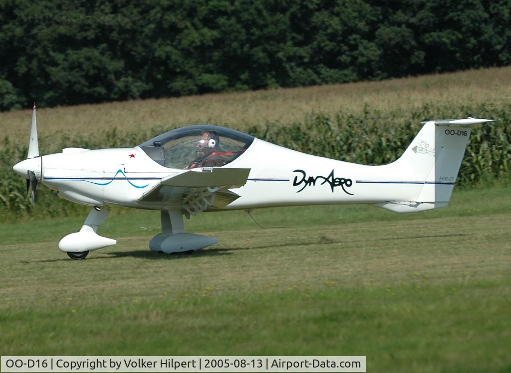 OO-D16, 2000 Dyn'Aero MCR-01 ULC C/N 051, DynAero MCR-01