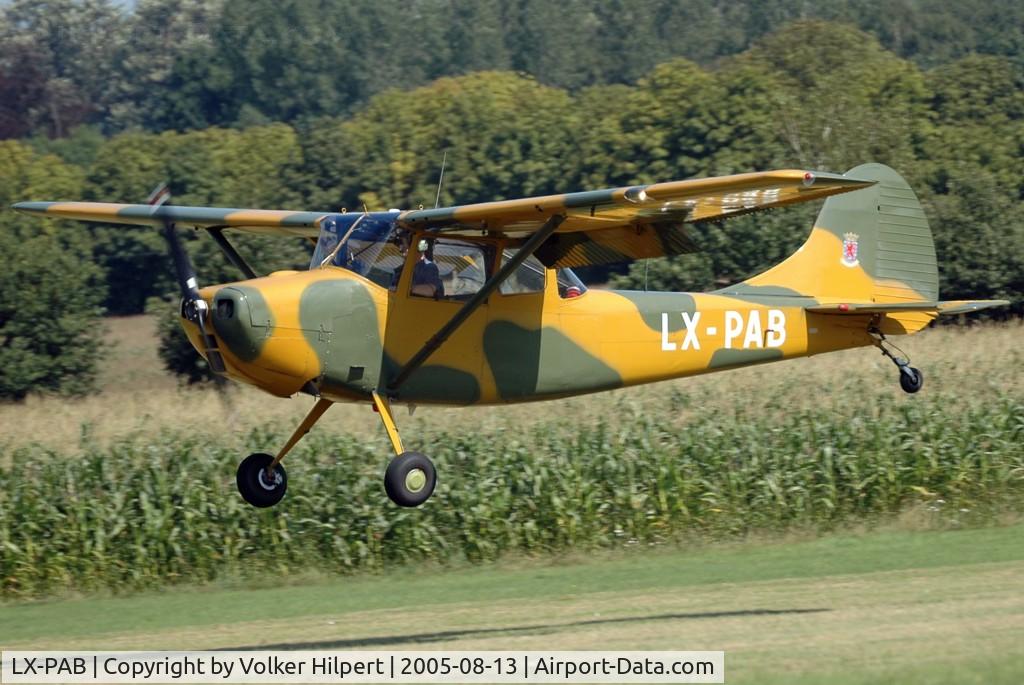 LX-PAB, Cessna O-1E Bird Dog C/N 23312, Cessna L-19