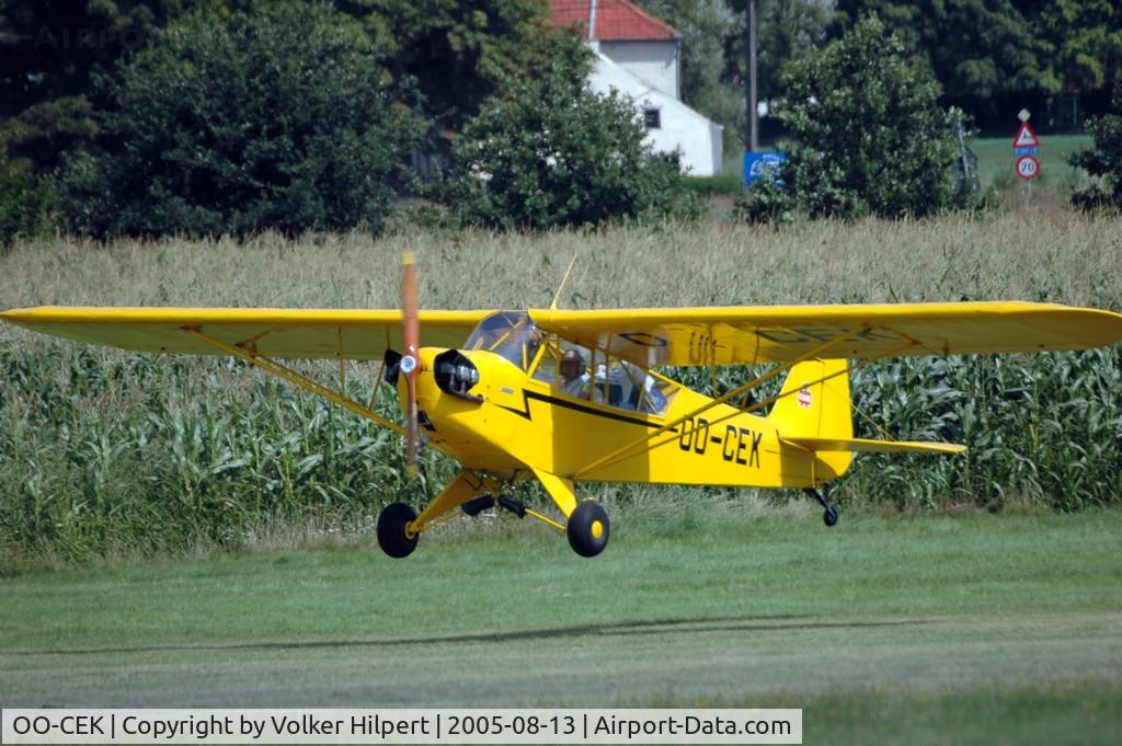 OO-CEK, 1944 Piper L-4J Grasshopper (J3C-65D) C/N 12760, Piper L-4