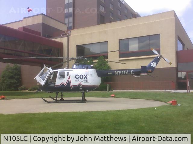 N105LC, 1988 MBB Bo-105CBS C/N S789, waiting