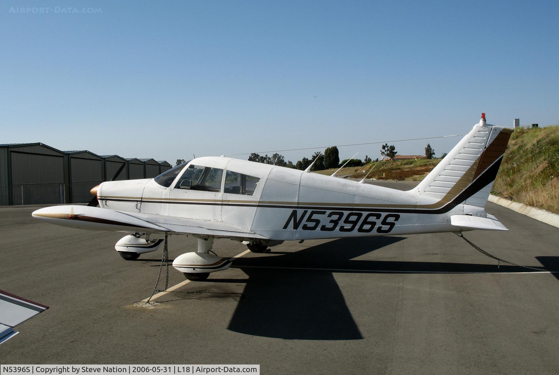 N5396S, 1970 Piper PA-28-140 C/N 28-7125107, 1970 Piper PA-28-140 @ Fallbrook Community Airpark Airport, CA