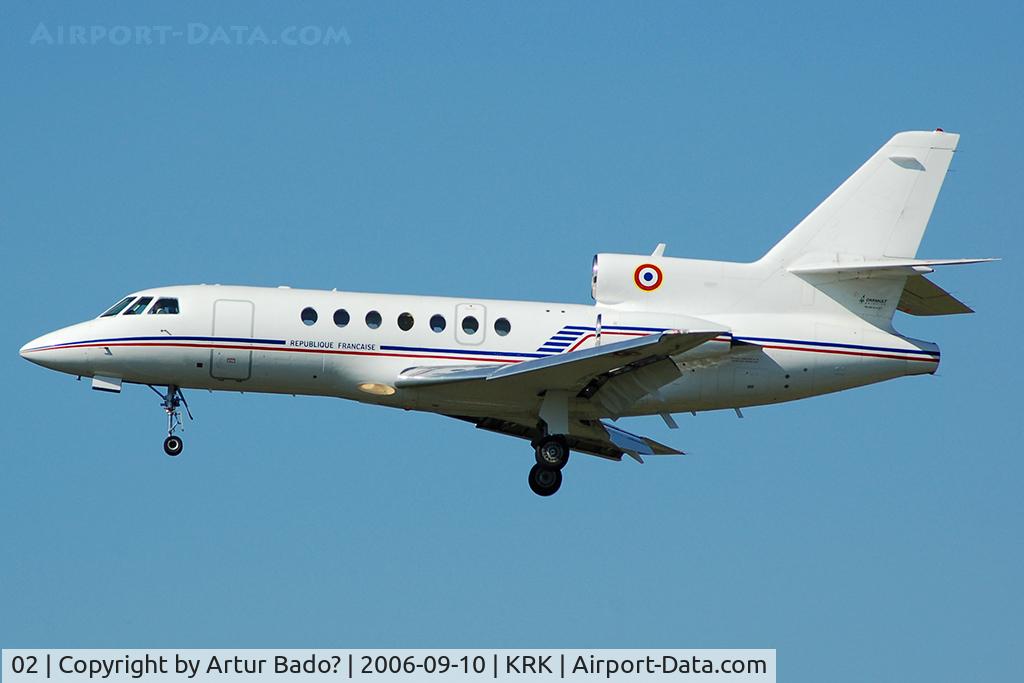 02, 1985 Dassault-Breguet Falcon (Mystere) 900 C/N 2, France Air Force