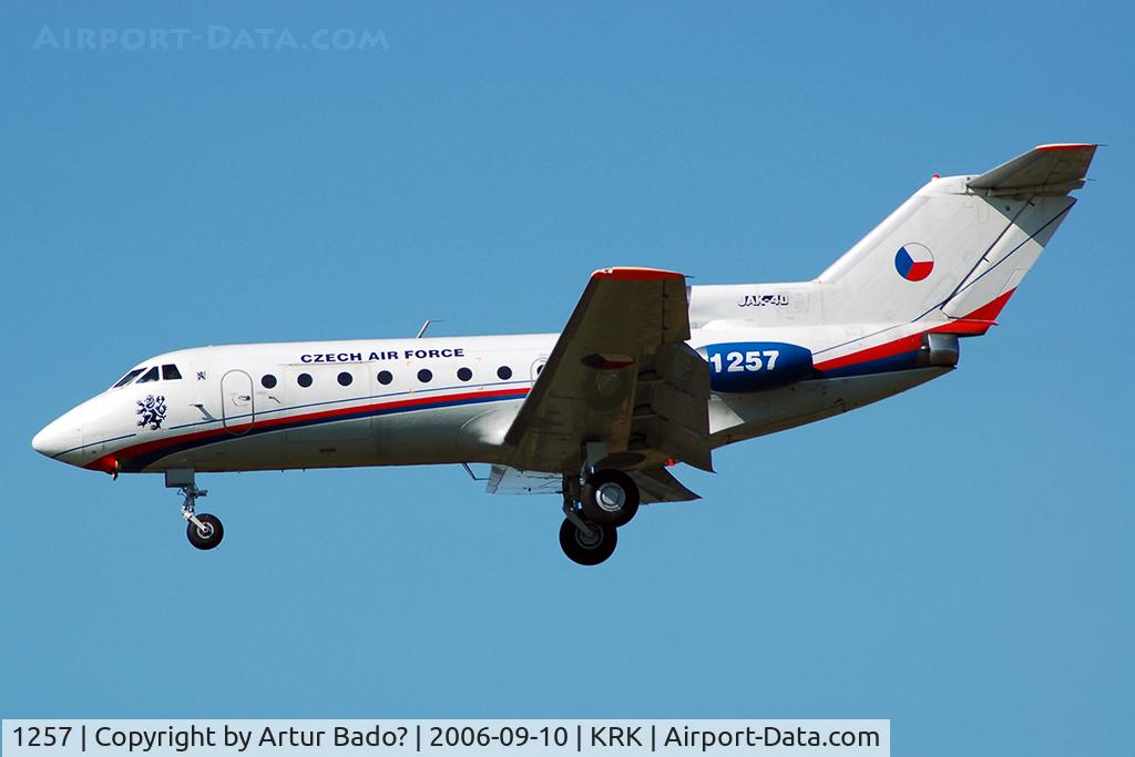 1257, 1978 Yakovlev Yak-40K C/N 9821257, Czech Air Force