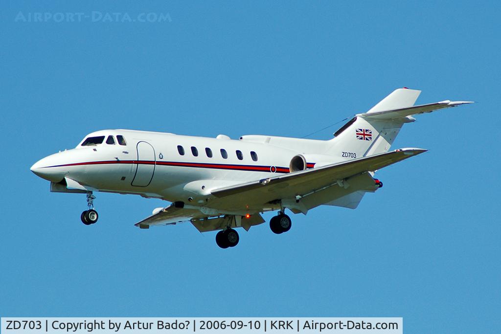 ZD703, British Aerospace BAe-125 CC.3 C/N 257183, Roya Air Force