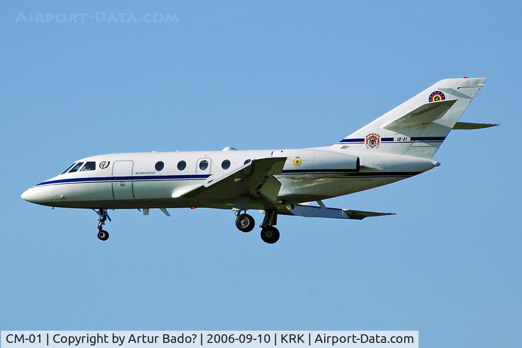 CM-01, 1973 Dassault Falcon (Mystere) 20E C/N 276, Belgian Air Force