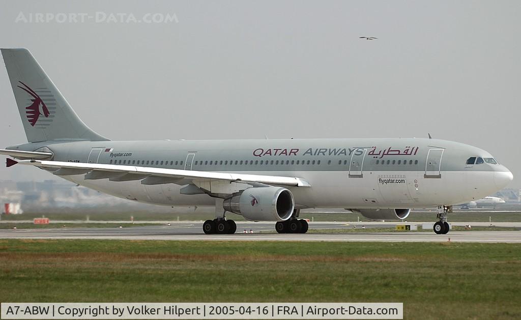 A7-ABW, 1993 Airbus A300B4-622R C/N 688, Airbus A300-622R