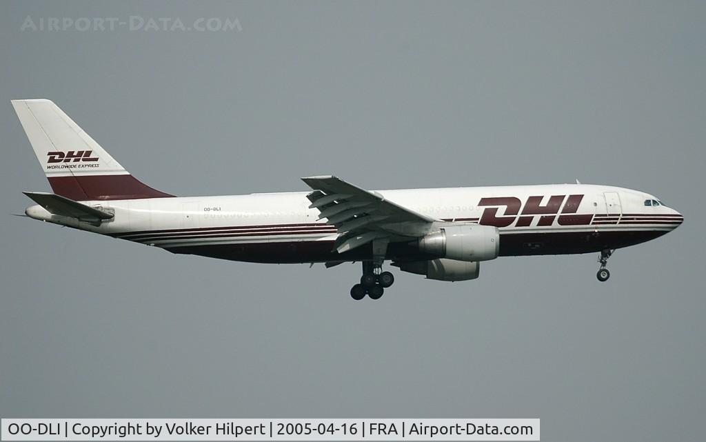 OO-DLI, 1982 Airbus A300B4-203(F) C/N 234, on final at fra