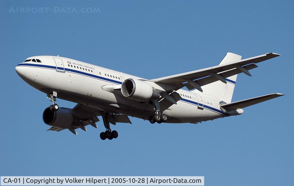 CA-01, 1985 Airbus A310-222 C/N 372, Airbus A310-222 Belgian Air Defence