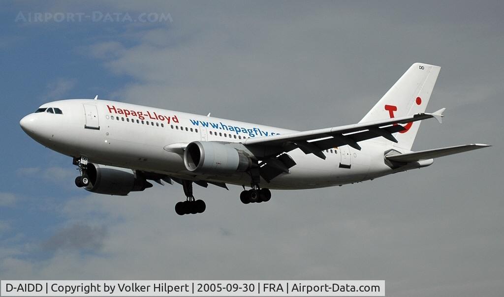 D-AIDD, 1989 Airbus A310-304 C/N 488, Airbus A310-304