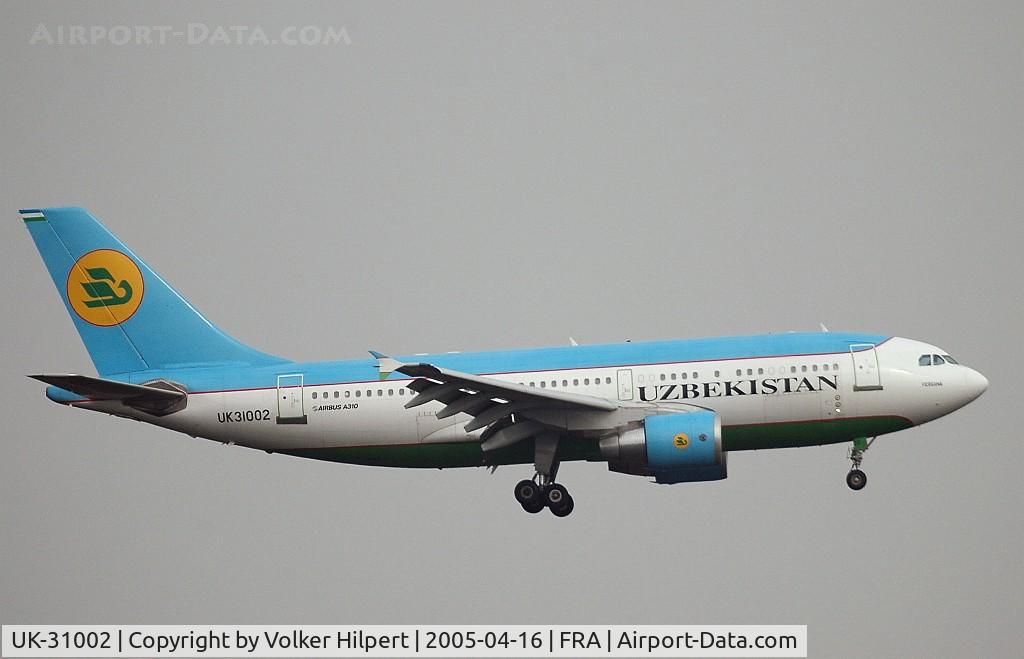 UK-31002, 1991 Airbus A310-324 C/N 576, Airbus A310-324