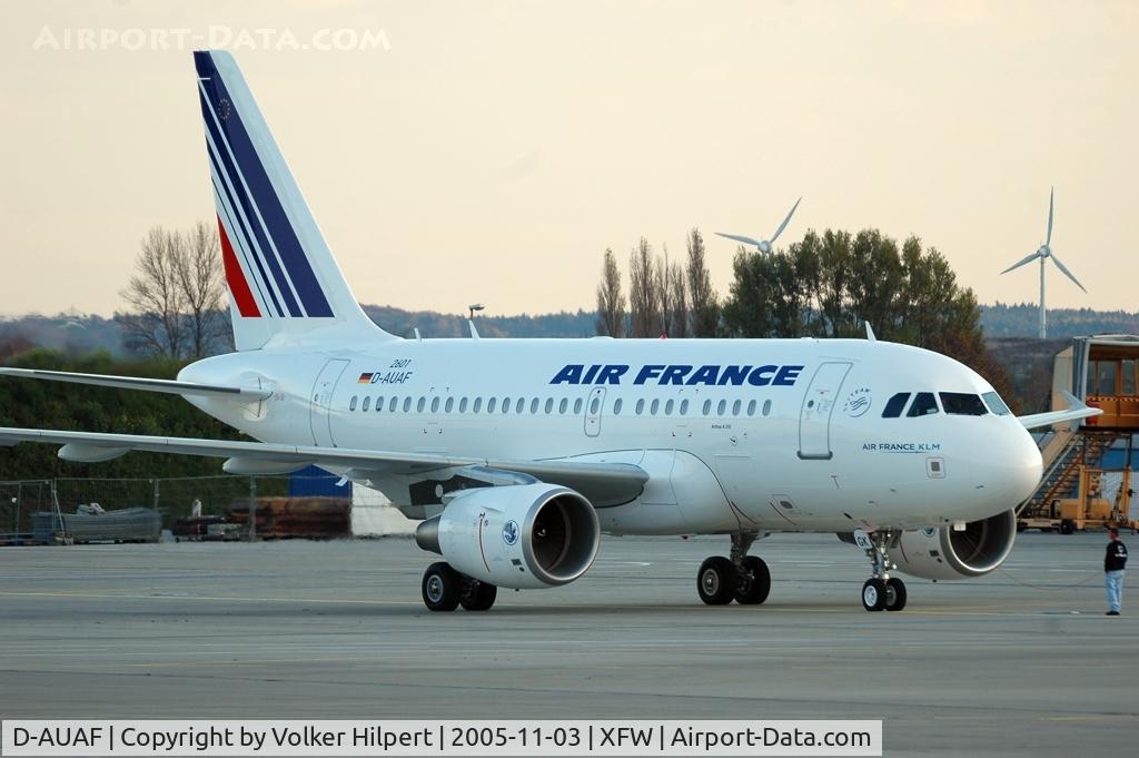 D-AUAF, 2005 Airbus A318-111 C/N 2601, Airbus A318-111 will become F-GUGK