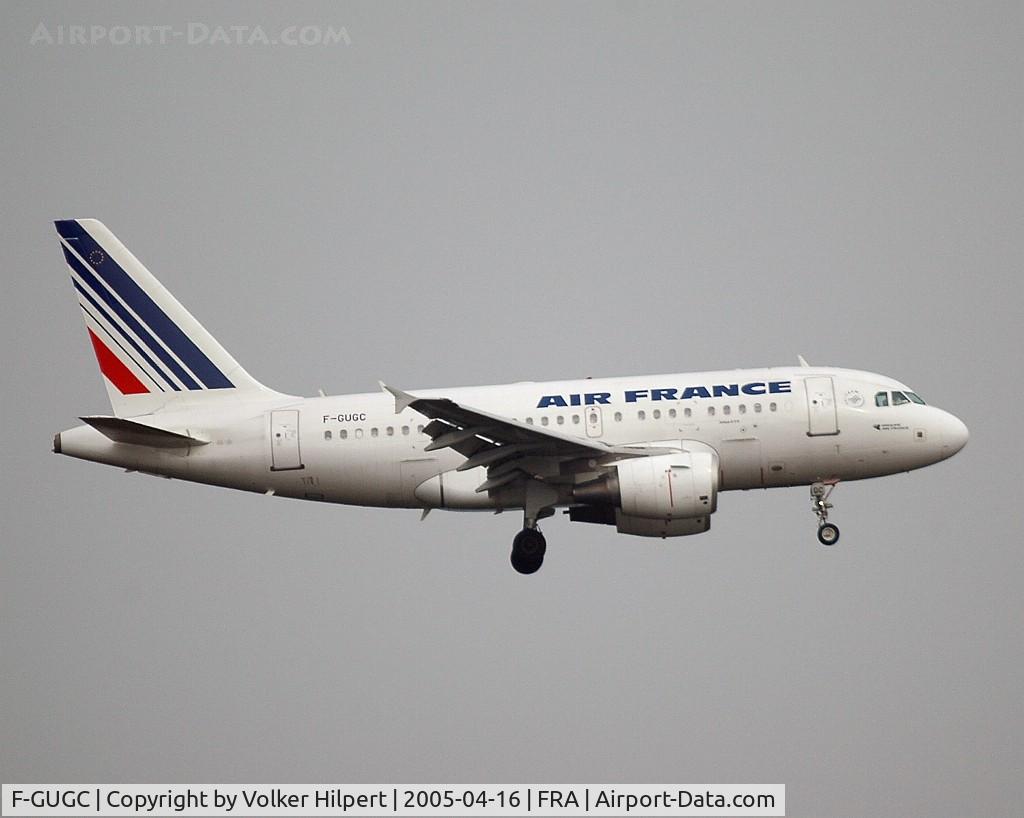 F-GUGC, 2002 Airbus A318-111 C/N 2071, Airbus A318-111