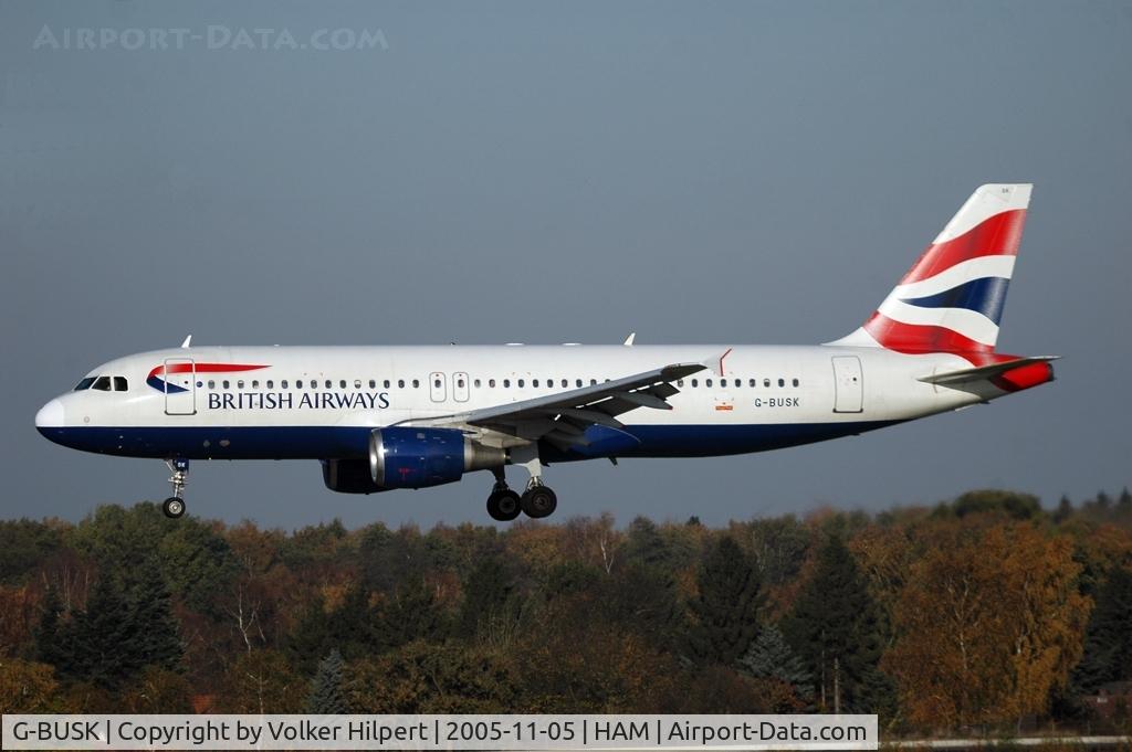G-BUSK, 1990 Airbus A320-211 C/N 120, Airbus A320-211