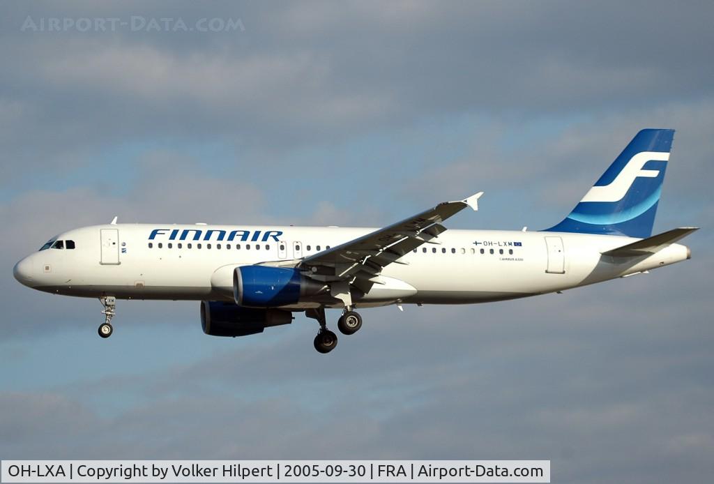 OH-LXA, 2001 Airbus A320-214 C/N 1405, Airbus A320-214