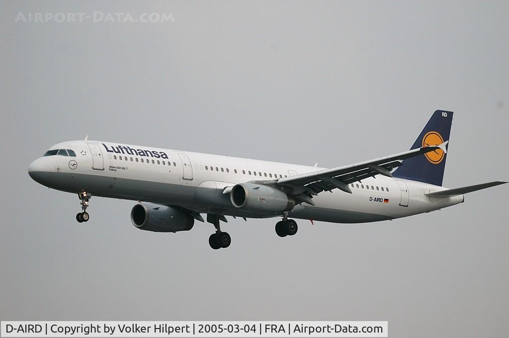 D-AIRD, 1994 Airbus A321-131 C/N 0474, Airbus A321-131