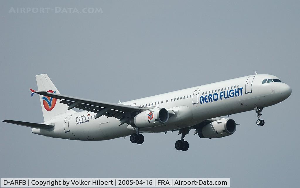 D-ARFB, 2000 Airbus A321-231 C/N 1199, Airbus A321-231