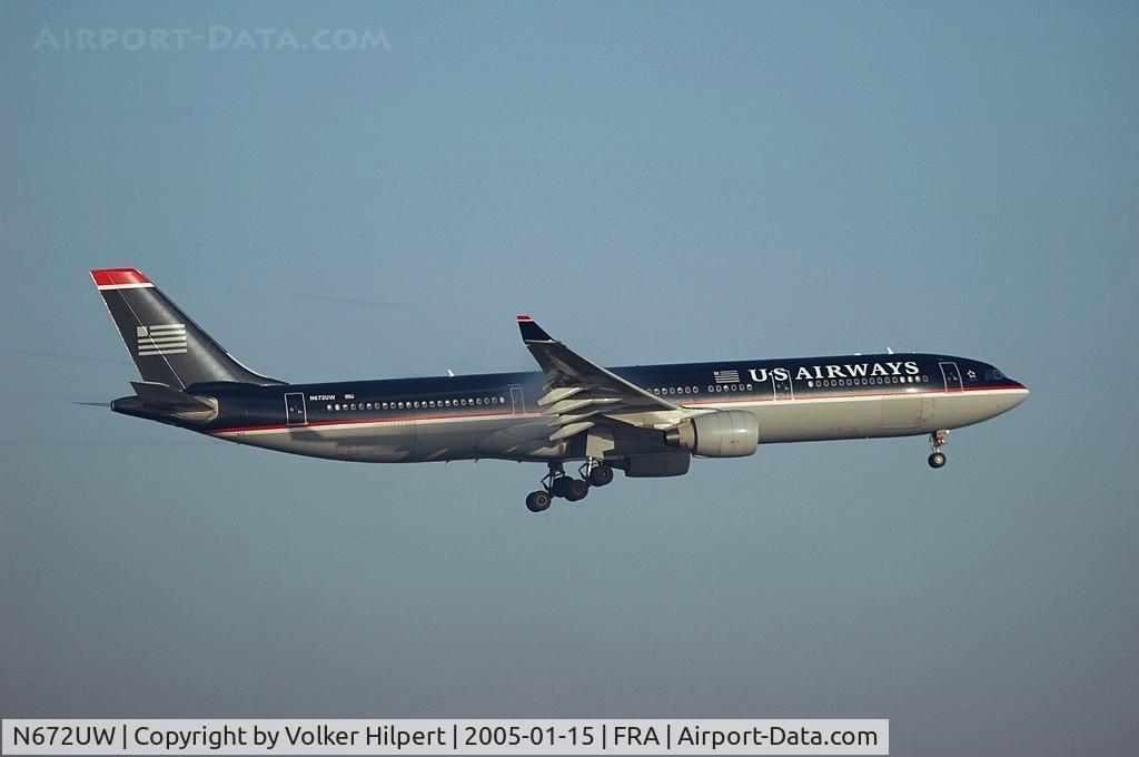 N672UW, 2000 Airbus A330-323 C/N 333, Airbus A330-323X