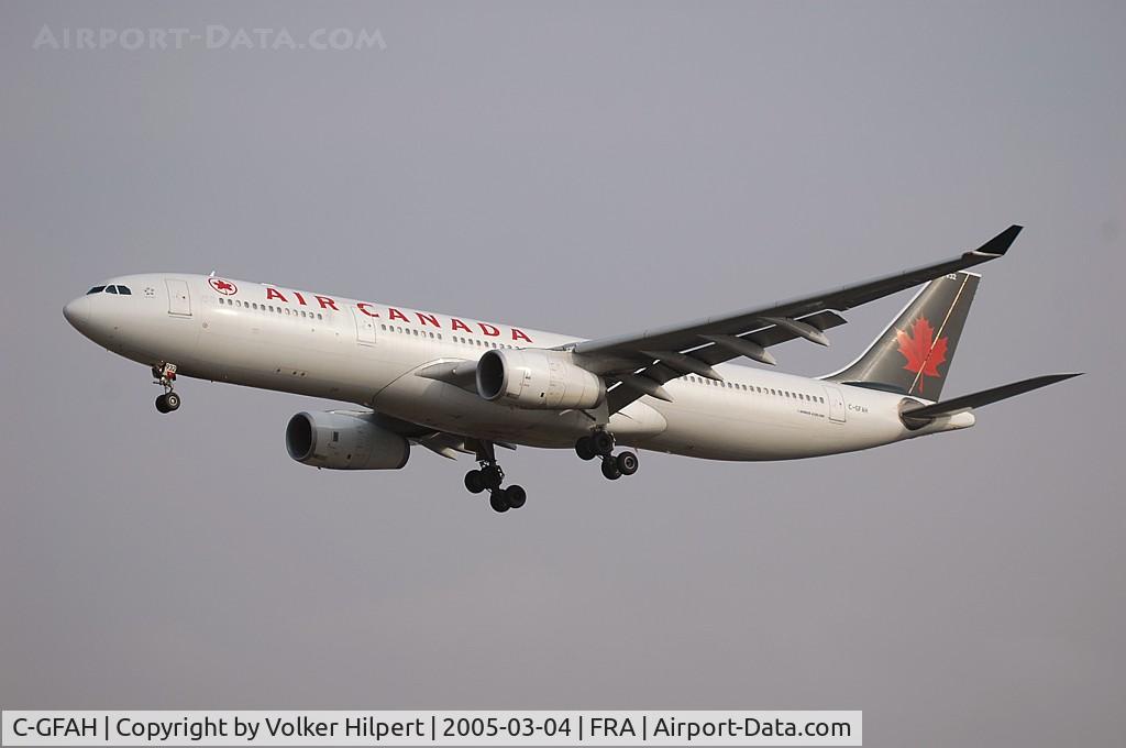 C-GFAH, 1999 Airbus A330-343 C/N 0279, Airbus A330-343X