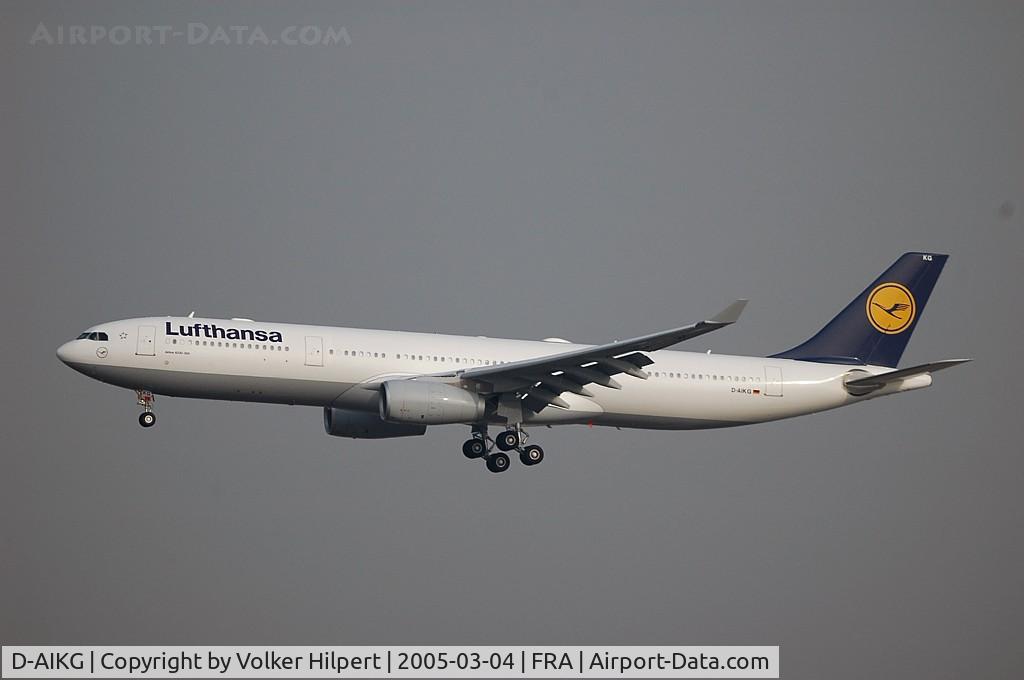 D-AIKG, 2005 Airbus A330-343X C/N 645, Airbus A330-343X