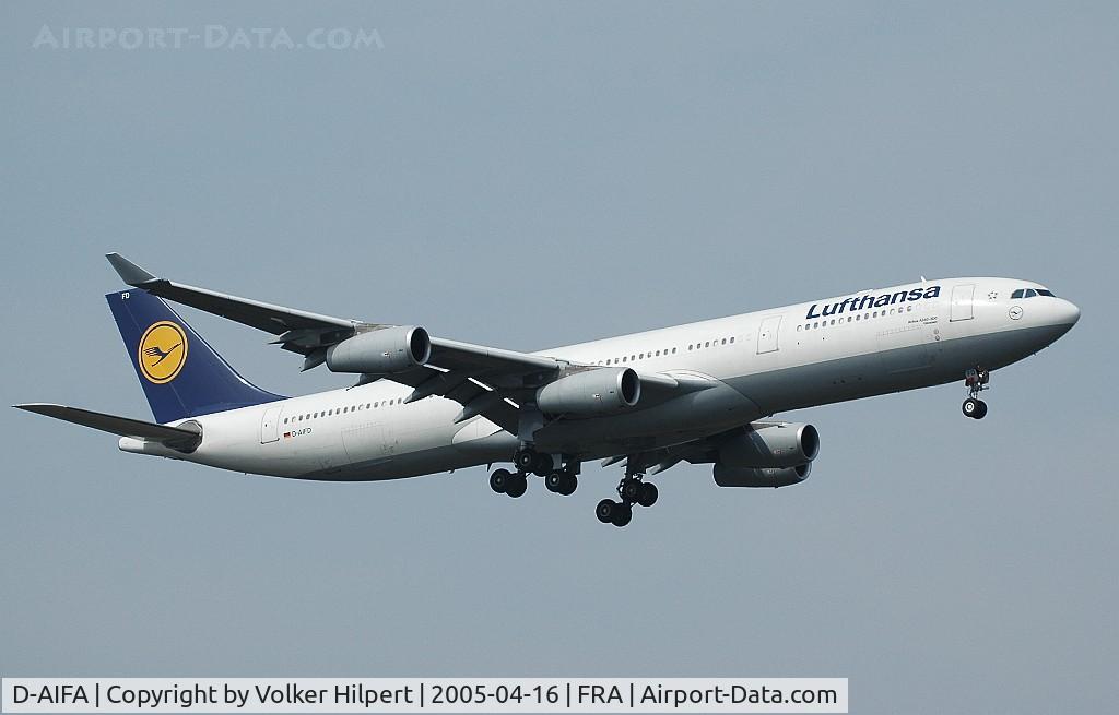 D-AIFA, 2000 Airbus A340-313X C/N 352, Airbus A340-313X