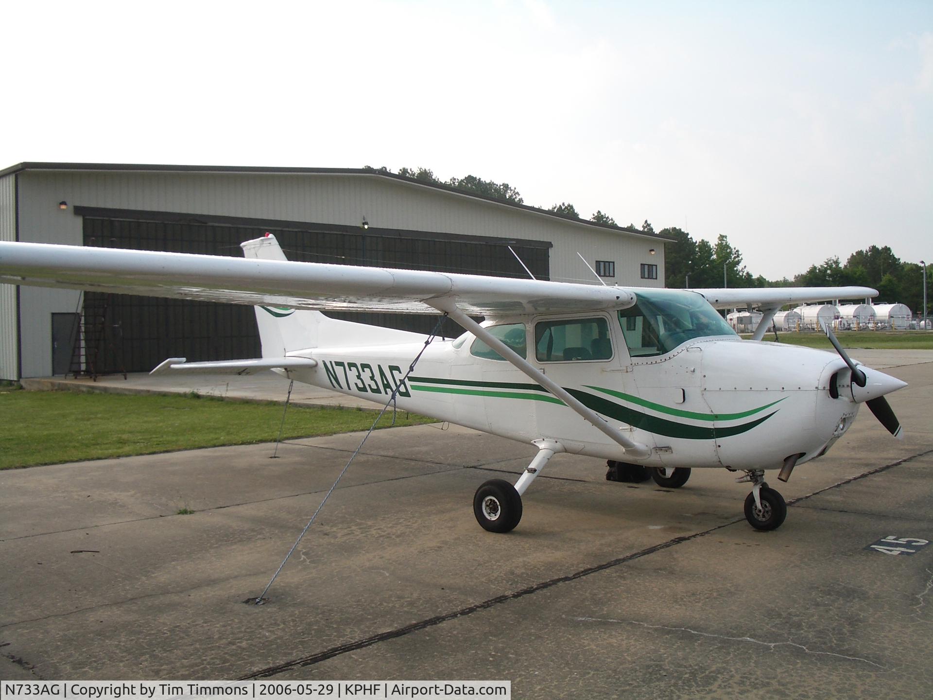N733AG, 1976 Cessna 172N C/N 17268140, Langley Aero Club out of KLFI