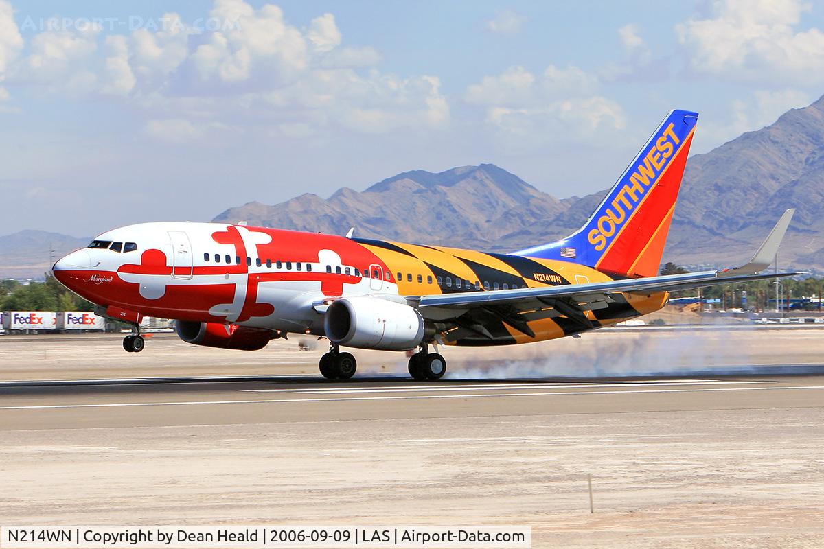 N214WN, 2005 Boeing 737-7H4 C/N 32486, Southwest Airlines N214WN 