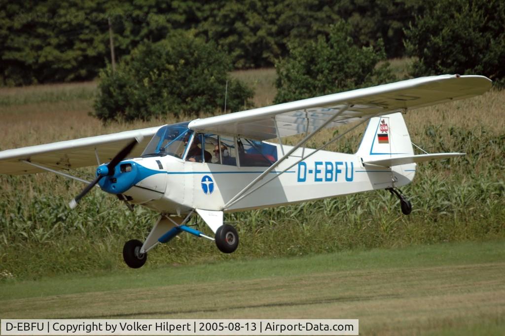 D-EBFU, Piper L-18C Super Cub (PA-18-95) C/N 18-3126, Piper PA-18-95