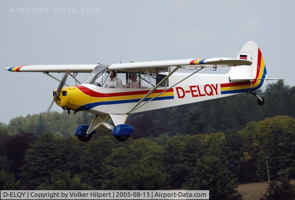 D-ELQY, Piper PA-19 Super Cub C/N 18-3083, Piper PA-18-95