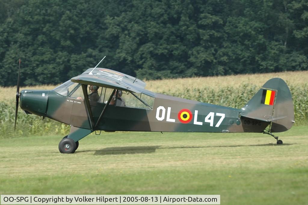 OO-SPG, 1952 Piper L-18C Super Cub (PA-18-95) C/N 18-2060, Piper PA-19