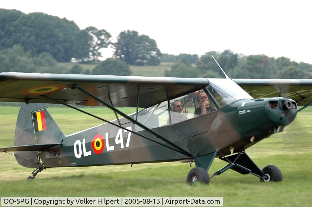 OO-SPG, 1952 Piper L-18C Super Cub (PA-18-95) C/N 18-2060, Piper PA-19