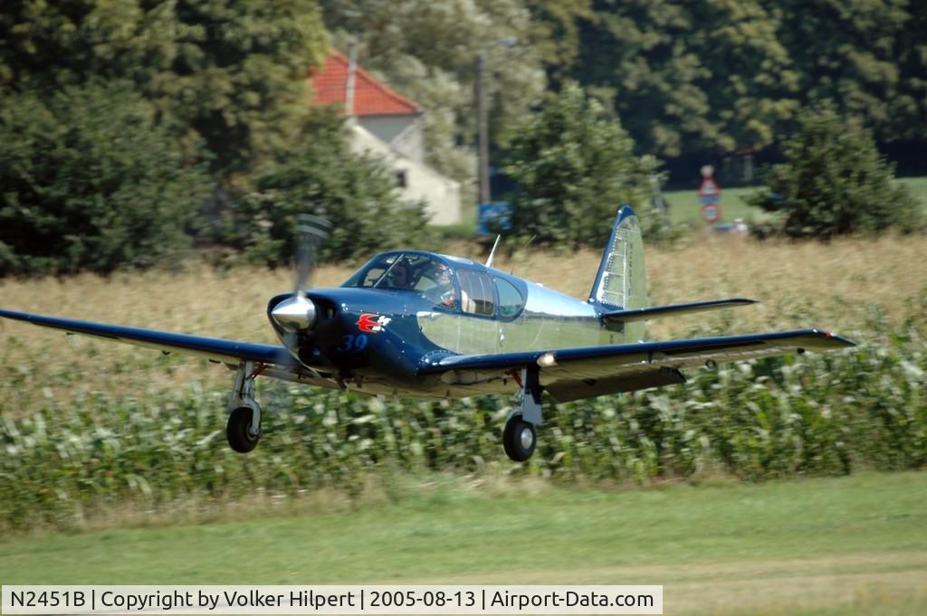N2451B, 1951 Temco GC-1B Swift C/N 3751, Globe Swift