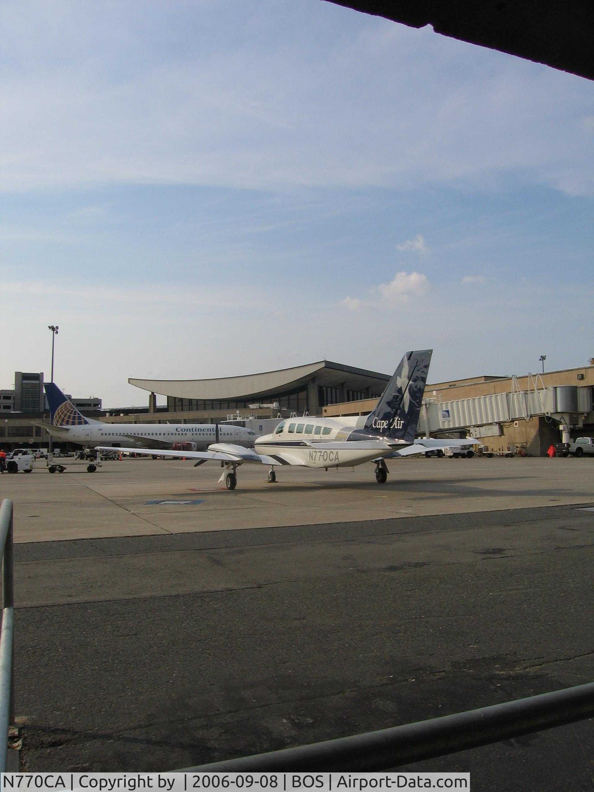 N770CA, 1981 Cessna 402C C/N 402C-0432, At Logan Airport
