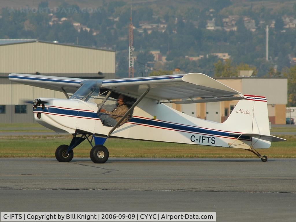 C-IFTS, 1998 Blue Yonder Merlin GT C/N BYA 180, Aviation Days 2006 - arrival for show