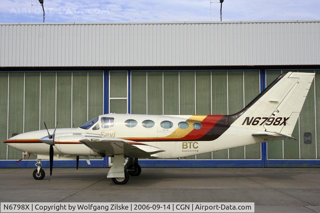 N6798X, 1981 Cessna 421C Golden Eagle C/N 421C1061, Based at CGN