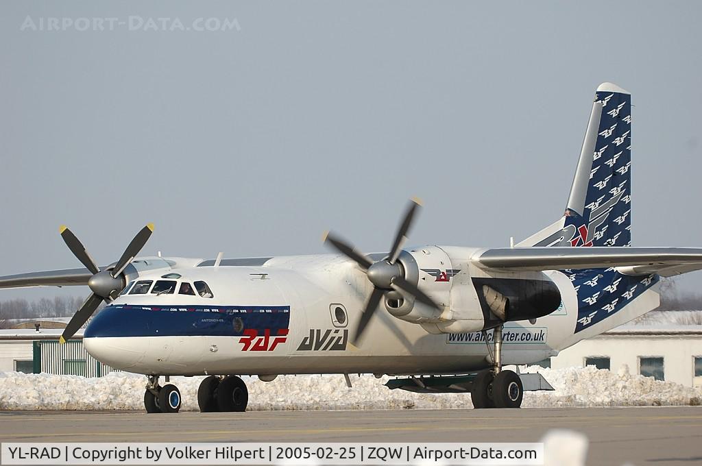 YL-RAD, 1985 Antonov An-26B C/N 47313909, Antonow An-26