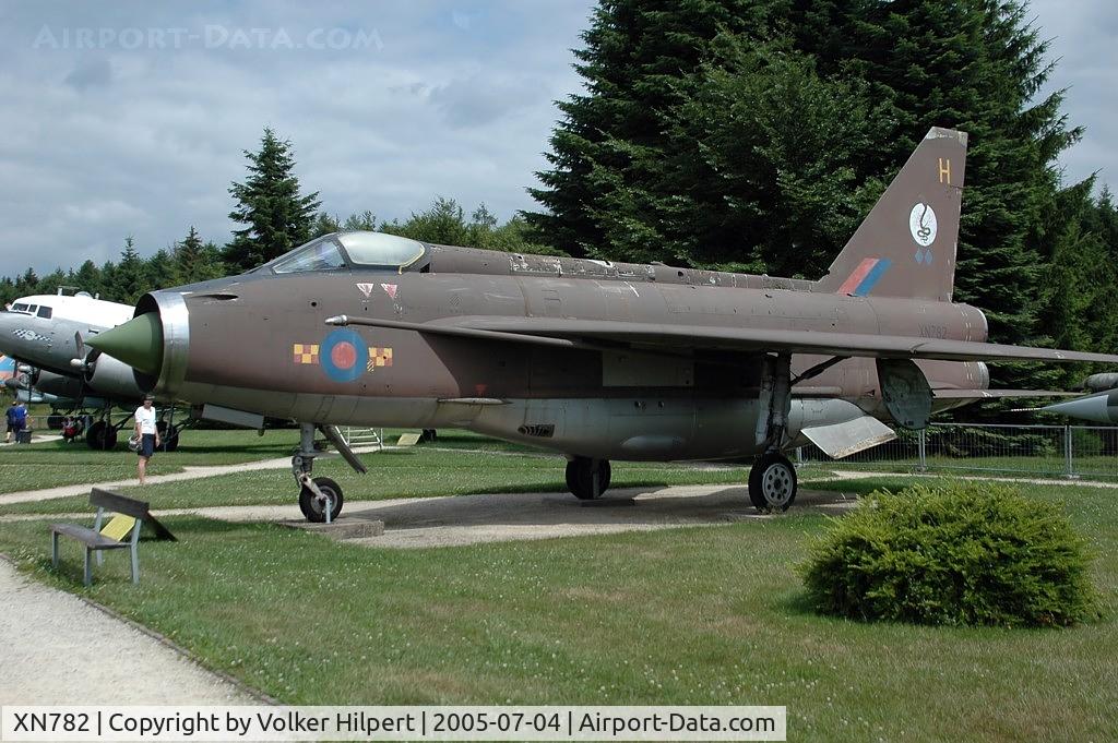 XN782, 1962 English Electric Lightning F.2A C/N 95135, British Aerospace Corporation Lightning F.2