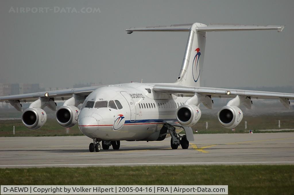 D-AEWD, 1987 British Aerospace BAe.146-200 C/N E2069, British Aerospace 146-200
