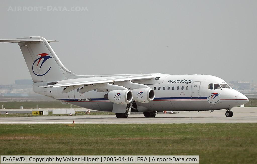 D-AEWD, 1987 British Aerospace BAe.146-200 C/N E2069, British Aerospace 146-200
