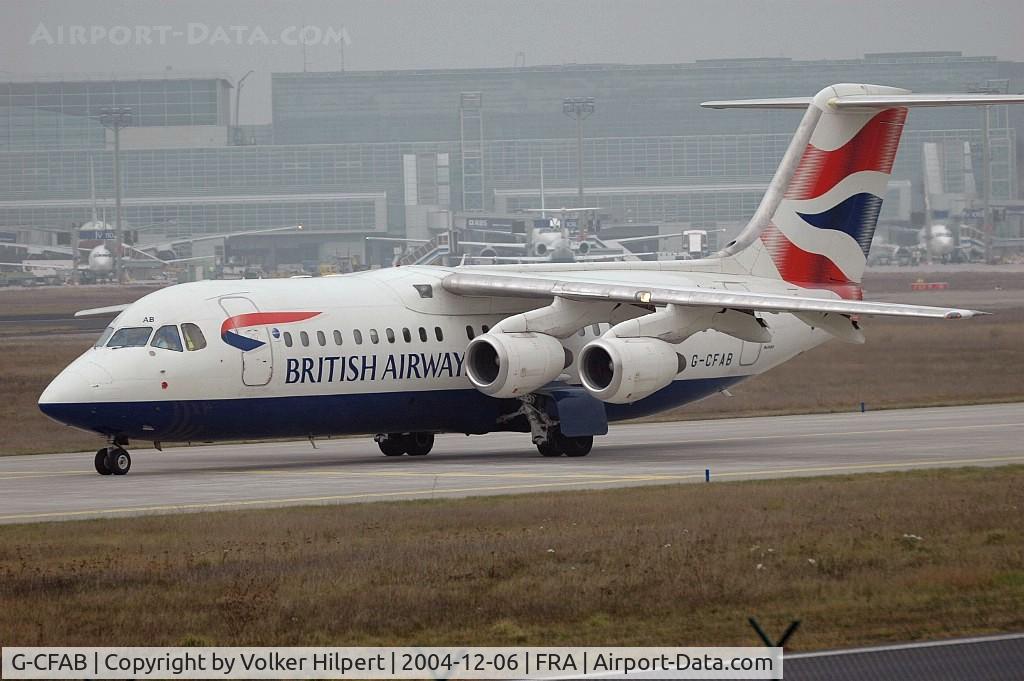 G-CFAB, 2000 British Aerospace Avro 146-RJ100 C/N E3377, British Aerospace Avro Regionaljet RJ 100