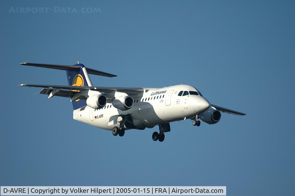 D-AVRE, 1995 British Aerospace Avro 146-RJ85 C/N E.2261, British Aerospace Avro Regionaljet RJ 85