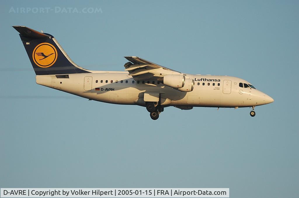 D-AVRE, 1995 British Aerospace Avro 146-RJ85 C/N E.2261, British Aerospace Avro Regionaljet RJ 85