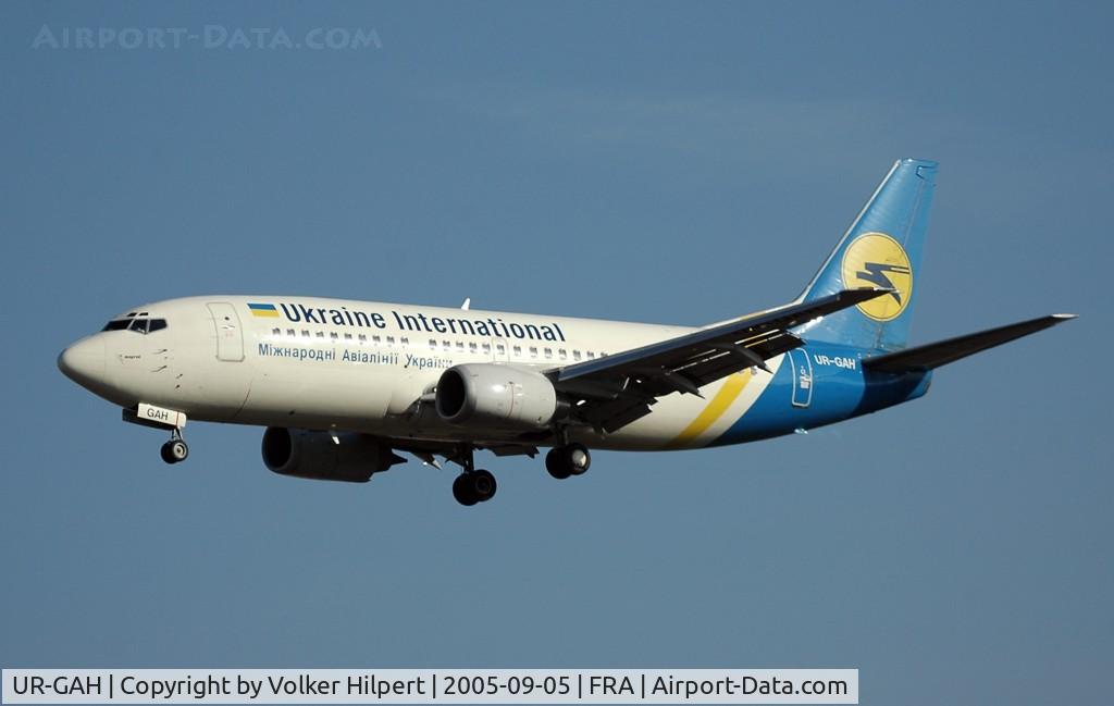 UR-GAH, 1999 Boeing 737-32Q C/N 29130, Boeing 737-32Q